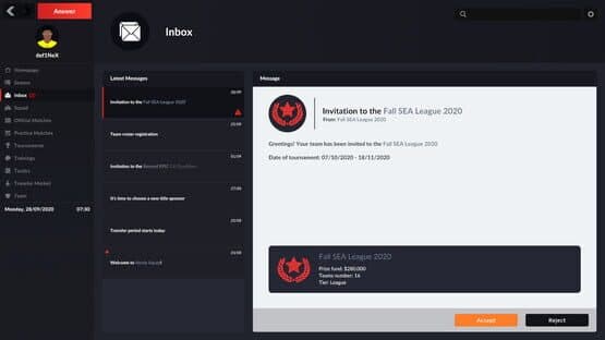 eSports Manager — screenshot 3