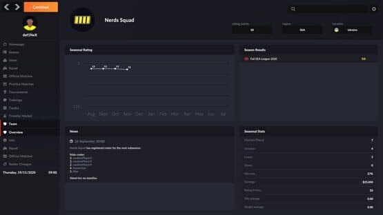 eSports Manager — screenshot 4