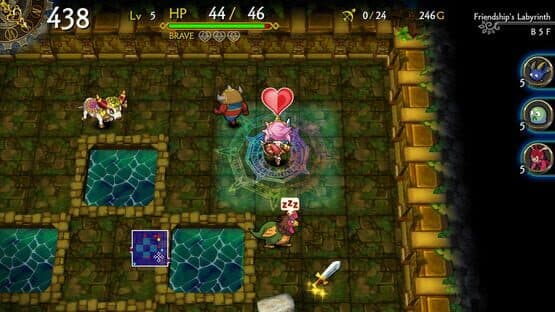 Dragon Fang Z: The Rose & Dungeon of Time - Extra Dungeon: Friendship's Labyrinth — screenshot 5