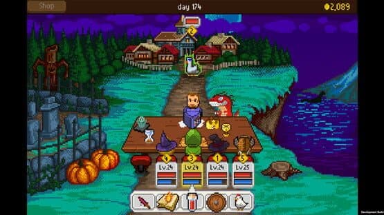 Knights of Pen and Paper: Haunted Fall — screenshot 6
