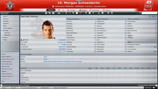 Football Manager 2009 — screenshot 1