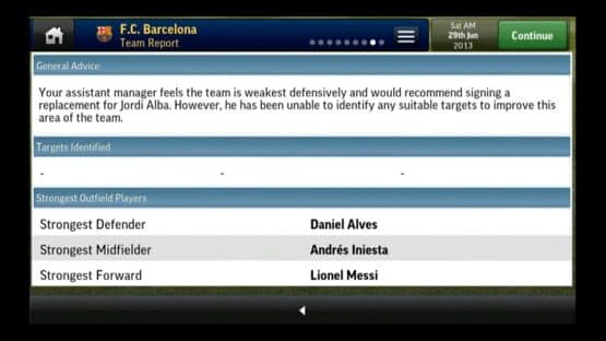 Football Manager Handheld 2014 — screenshot 1