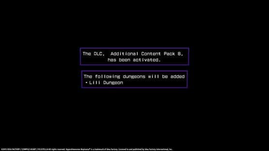 Hyperdimension Neptunia Re;Birth2: Sisters Generation - Lily-ad Dungeon — screenshot 1