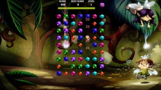 Jewels of the Mysterious Woodland: Fairies Magical Jewel Match Quest — screenshot 4