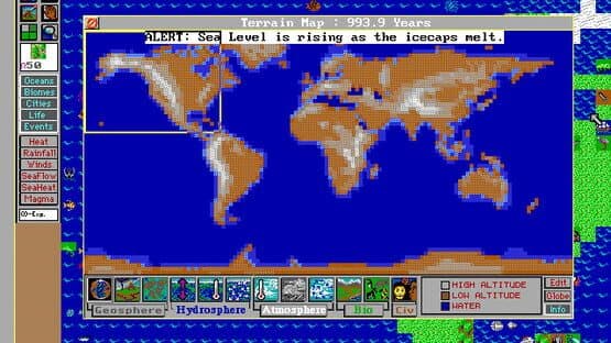 SimEarth: The Living Planet — screenshot 1