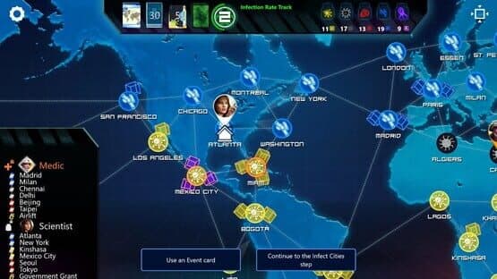 Pandemic: The Board Game - On the Brink: Mutation — screenshot 2