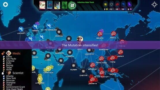 Pandemic: The Board Game - On the Brink: Mutation — screenshot 3