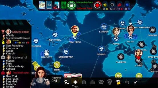 Pandemic: The Board Game - On the Brink: Roles & Events — screenshot 4