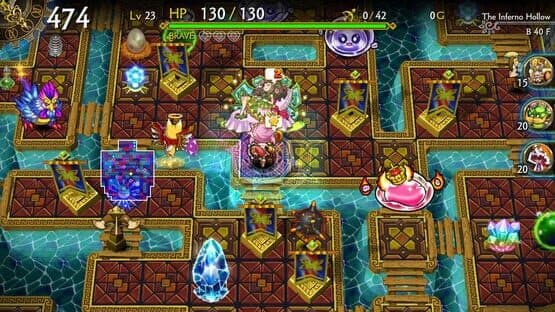 Dragon Fang Z: The Rose & Dungeon of Time - Extra Dungeon: The Inferno Hollow — screenshot 3