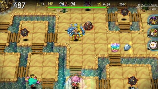 Dragon Fang Z: The Rose & Dungeon of Time - Extra Dungeon: The Cave of Fangs — screenshot 2