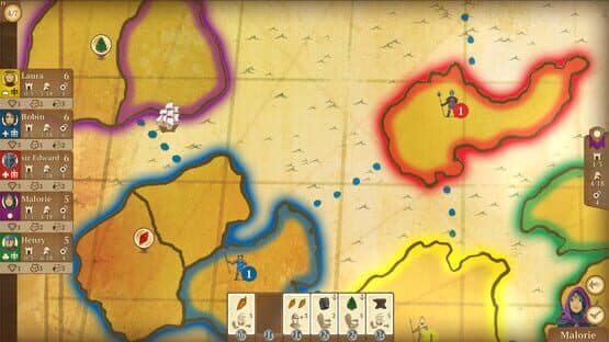 Eight-Minute Empire: Archipelago of Azra Map — screenshot 1
