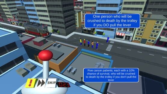 The Trolley Problem Game — screenshot 1