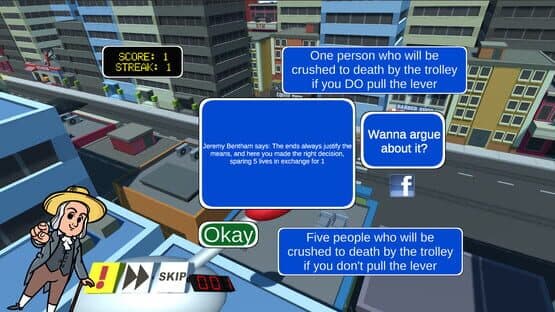 The Trolley Problem Game — screenshot 2