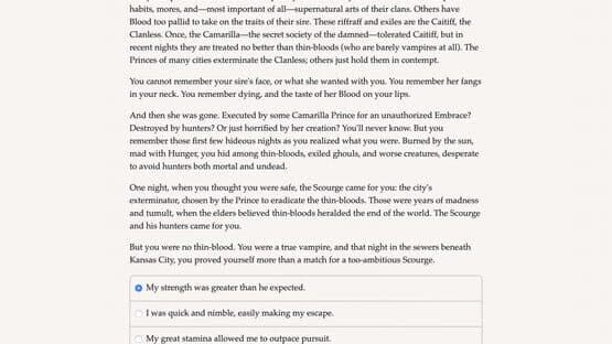 Vampire: The Masquerade - Night Road: Usurpers and Outcasts — screenshot 2