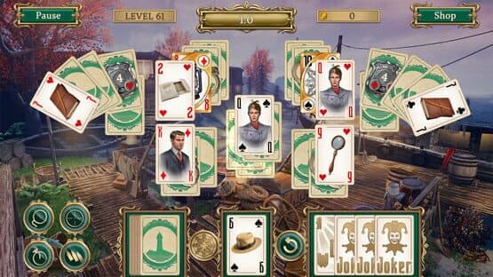 Detective Notes: Lighthouse Mystery Solitaire — screenshot 1