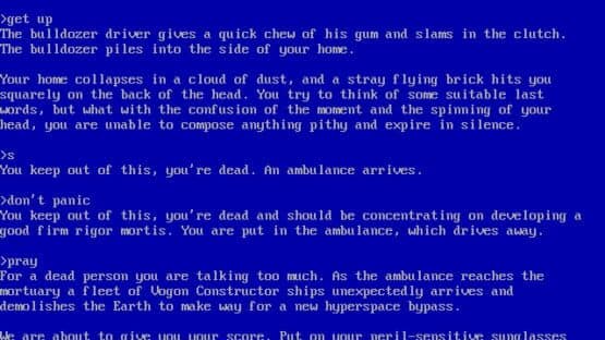The Hitchhiker's Guide to the Galaxy — screenshot 3