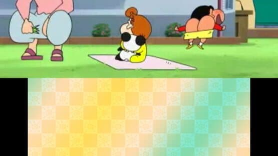 Crayon Shin-Chan: Uchuu de Achoo!? Yuujou no Oba-Karate!! — screenshot 1