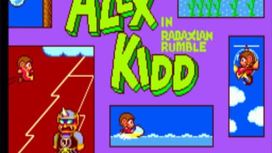 Alex Kidd in Radaxian Rumble — screenshot 1