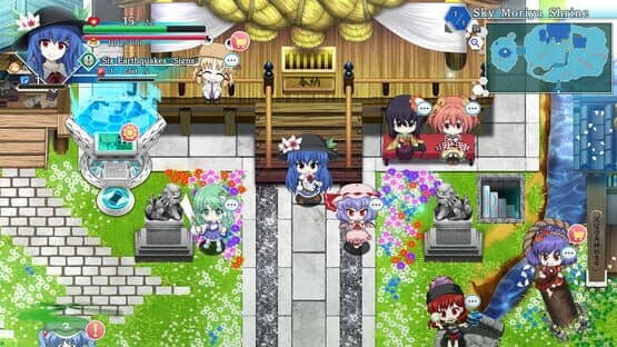 Touhou Genso Wanderer: Lotus Labyrinth R — screenshot 1