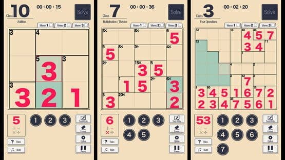 MMC Kenken: The World's Most Exciting Math and Logic Puzzle — screenshot 3