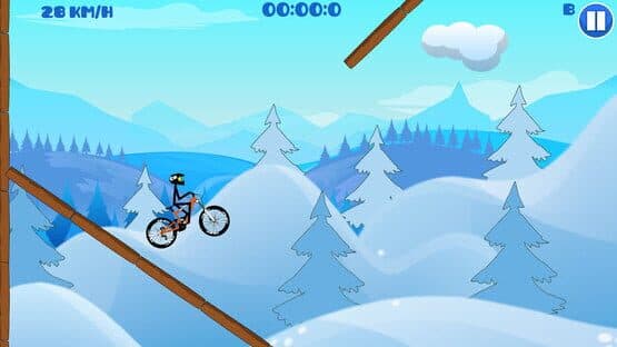 Mountain Bike Hill Climb Race: Real 2D Arcade Dirt Racing Games — screenshot 2