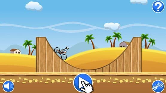 Mountain Bike Hill Climb Race: Real 2D Arcade Dirt Racing Games — screenshot 3