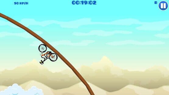 Mountain Bike Hill Climb Race: Real 2D Arcade Dirt Racing Games — screenshot 4