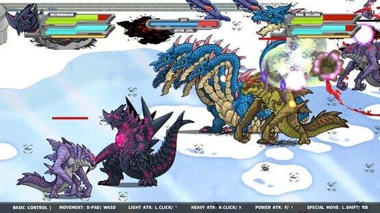 Daikaiju Daikessen: Versus — screenshot 2