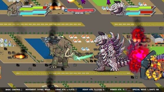 Daikaiju Daikessen: Versus — screenshot 3