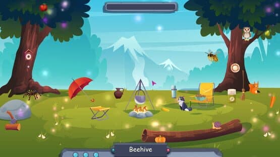 Searching for objects in the forest — screenshot 1