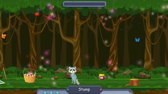 Searching for objects in the forest — screenshot 2