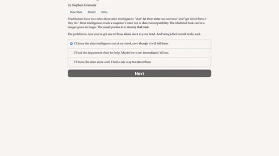 Professor of Magical Studies — screenshot 3