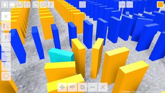 Domino Effect: Build and Topple — screenshot 1