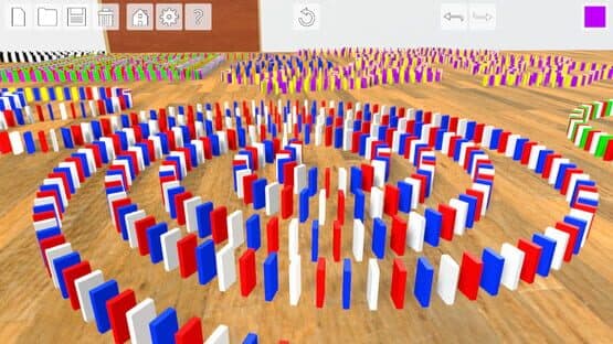 Domino Effect: Build and Topple — screenshot 2