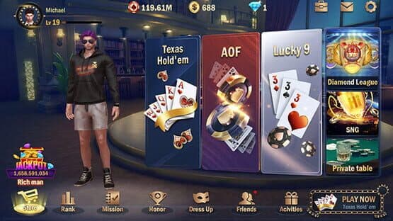 Hi Poker 3D: Texas Holdem — screenshot 1