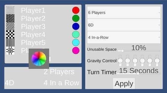 MultiDimensional 4-in-a-row — screenshot 3