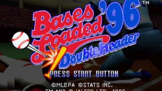 Bases Loaded '96: Double Header — screenshot 1