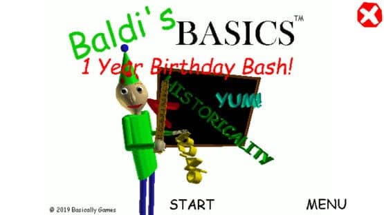 Baldi's Basics 1 Year Birthday Bash! — screenshot 1