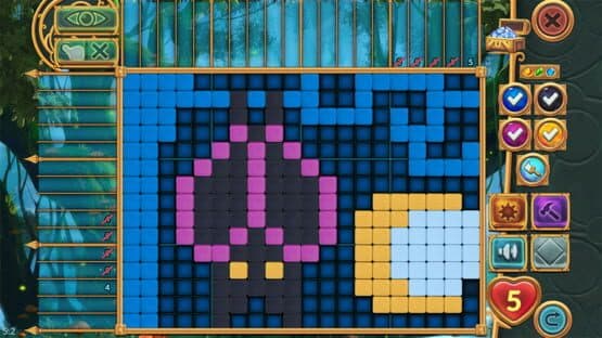 Legendary Mosaics: The Dwarf and the Terrible Cat — screenshot 1
