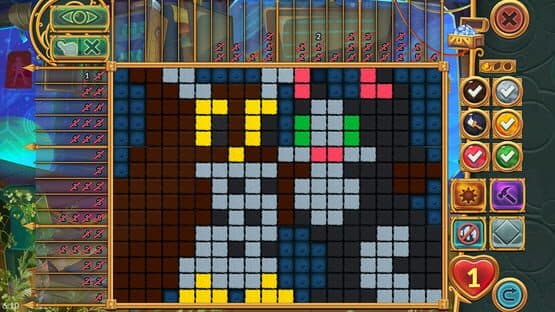 Legendary Mosaics: The Dwarf and the Terrible Cat — screenshot 2