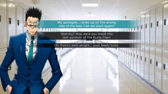 Tender Love and Care: A Leorio Dating Sim! — screenshot 1