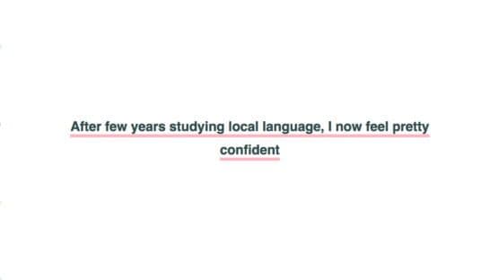 Learning a Foreign Language Is No Easy Task, for Sure — screenshot 1