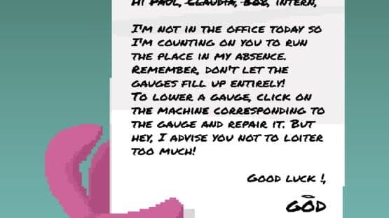 Unsustainable: a god job — screenshot 2