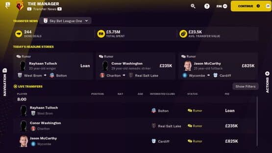 Football Manager 2022 Touch — screenshot 1
