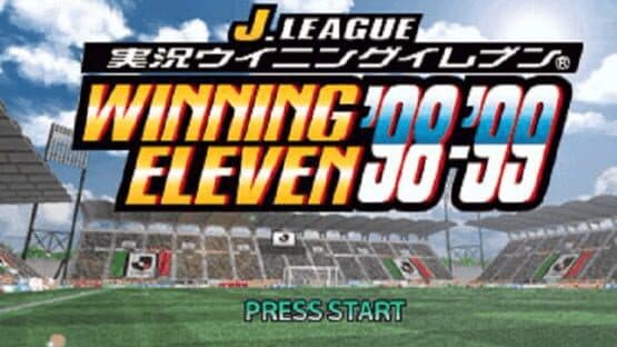 J.League Jikkyou Winning Eleven '98-'99 — screenshot 1
