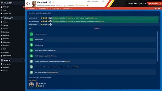 Pro Basketball Manager 2022 — screenshot 1