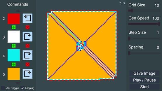 Langton's Ant — screenshot 2