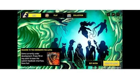 Emergents Trading Card Game — screenshot 1