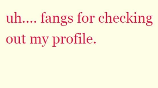 Lesbian Vampire Dating Online — screenshot 2