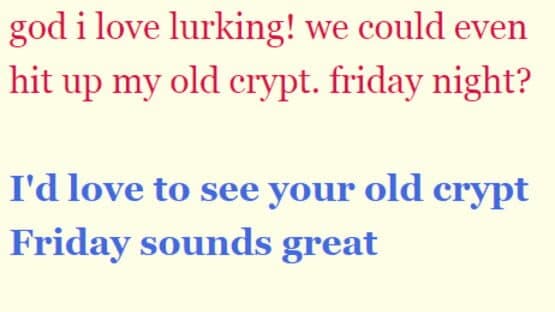 Lesbian Vampire Dating Online — screenshot 3